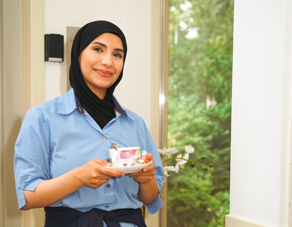 Referentie gastvrouw