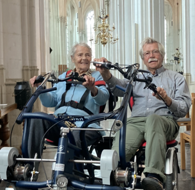 Fietsen met de duofiets