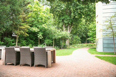 Binnentuin Huis ter Weegen Warnsveld