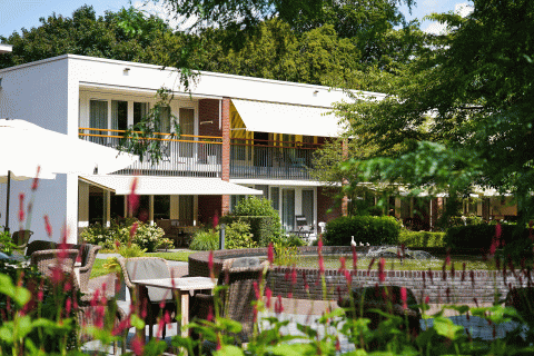 Riante binnentuin Sterreschans